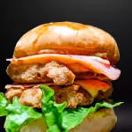 Hamburguesa Doble de pollo