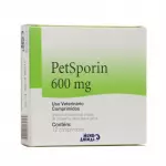Petsporin 600 mg c/ 12 comp