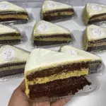 Fatia Maracujá com Brigadeiro