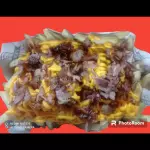 Bacon+ cheddar+ Papas fritas caseras(copia)
