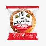 Pão Aminna Hamburguer sem glúten 75g
