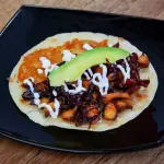 TACO DE PULPO ATROPELLADO