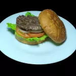 Hamburguesa simple