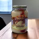 Cocada cremosa com geleias mistas