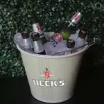 Balde C/6 Cerveja Becks Long Neck 🍻