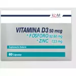 VITAMINA D3 FOSFORO Y ZINC ICOM