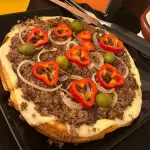 Pizza Proteica Carne de Sol