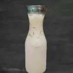 horchata 1 litro con Leche