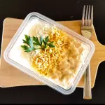Fricassê com Arroz
