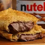 PASTEL DOCE. NUTELLA