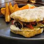 Ciabatta de vegetales