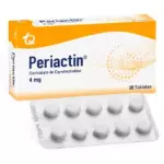 Periactin 4mg 20 tabletas