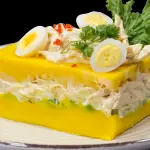 Causa rellena de pollo
