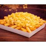 PAPAS FRITAS con HUEVOS REVUELTOS