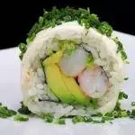 Cheese camarón roll