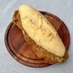 Sanguche de Mila simple con fritas
