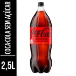 Coca cola zero 2,5 litros