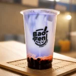 STRAWBERRY TARO LATTE