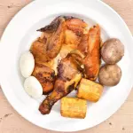 Cuarto de pollo ala pechuga