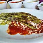 1 Huarache con Nopales
