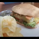 Torta de milanesa de res