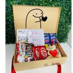 Caixa Surpresa Chocolate Com Ursinho