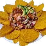 TOSTICEVICHE CAMARON CRUDO Y COCIDO