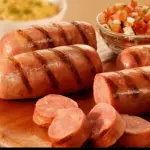 Linguiça de frango assada (infantil)