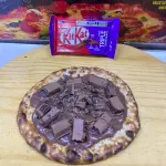 Esfiha Nutella original com kitkat