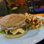 Hamburguesa especial carne o pollo
