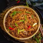 Egg Pan Fried Noodles