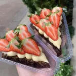 Fatia Brownie NINHO COM MORANGO