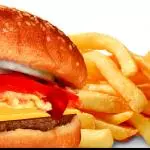 Hamburguesa Sencilla con papas