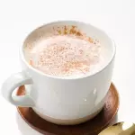 Dirty chai latte caliente