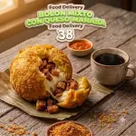 BOLON MIXTO CON QUESO CRIOLLO MANABA