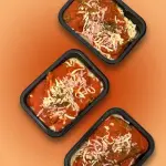 Parmegiana de Boi com Purê de Batata