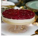 Bolo de Ninho c/ morango na taça