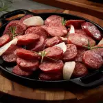 Calabresa Acebolada