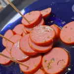 Salsicha temperada