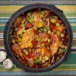 FRANGO COM QUIABO (não caipira)