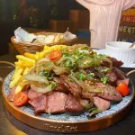 CALABRESA ACEBOLADA + BATATA RÚSTICA