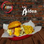 pan con pollo aldea