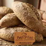Pan avena integral. Grano entero