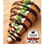 Temaki de Salmão Empanado e Frito