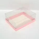Caja tabla de queso peq rosada RG209