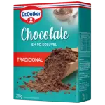 CHOCOLATE PÓ DR OETKER 200G - TRADIC