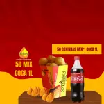50 MIX + COCA 1 LITRO