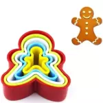 Set de 5 cortadores plasticos