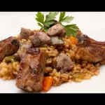 Arroz Iberico de Costilla.