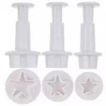 Eyectores estrellas set de 3 piezas